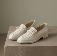 Mocassins Bi-Matière Détail Perlé — vue 1