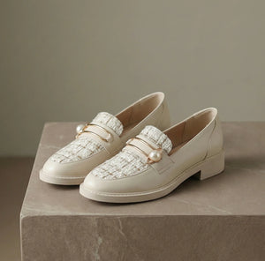 Mocassins Bi-Matière Détail Perlé — vue 1