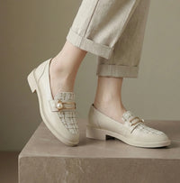 Mocassins Bi-Matière Détail Perlé — vue 3