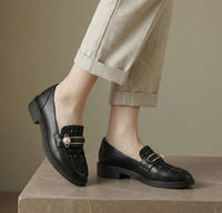 Mocassins Bi-Matière Détail Perlé — vue 5