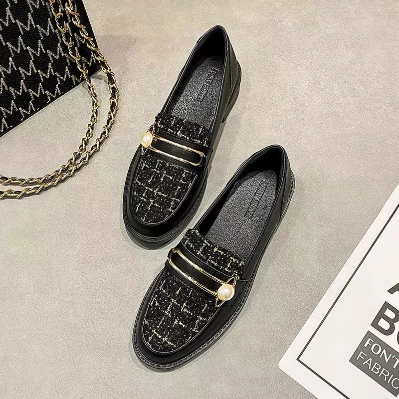 Mocassins Bi-Matière Détail Perlé — vue 7