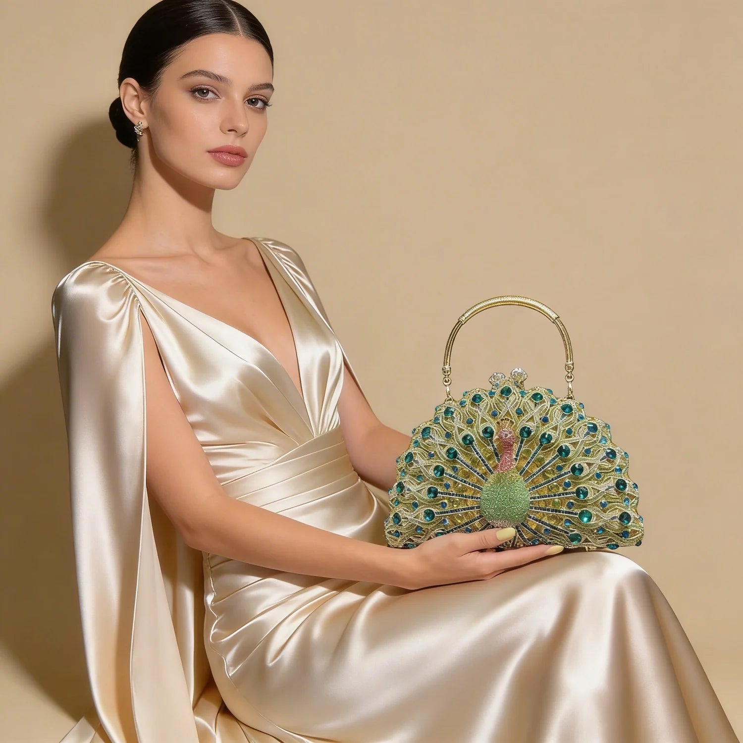 Sac de Soirée Femme Structuré — vue 2 Image