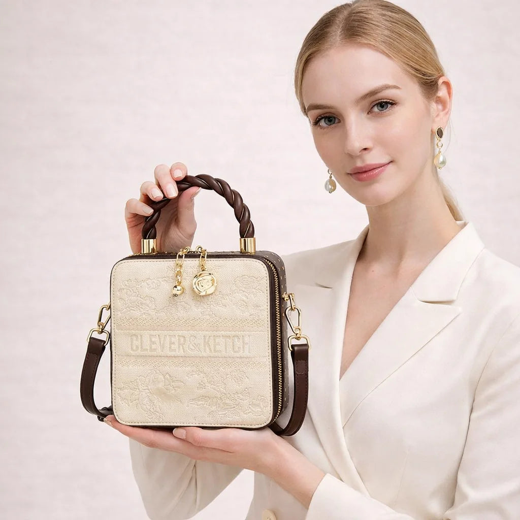 Sac Écrin Poignée Tressée — vue 3
