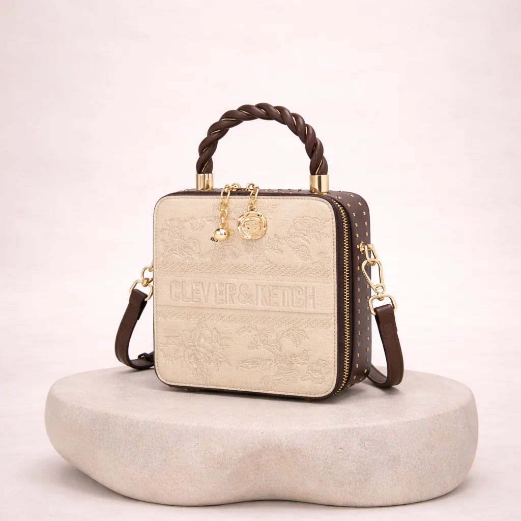 Sac Écrin Poignée Tressée — vue 5 Image