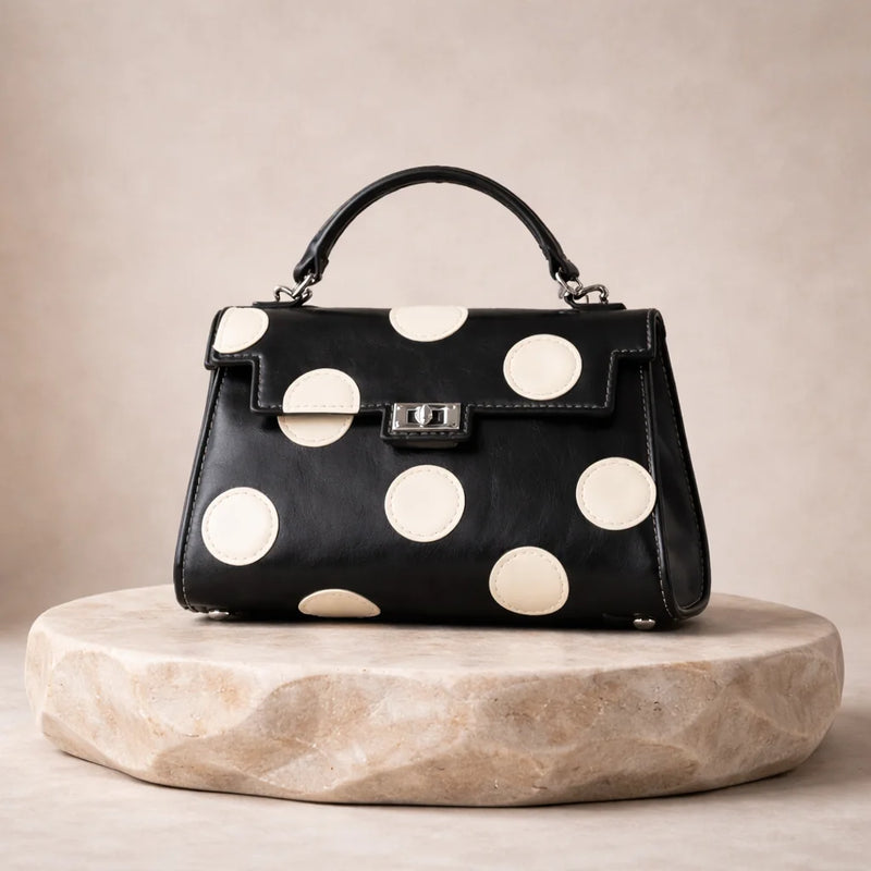 Sac Graphique Motif à Pois — vue 3