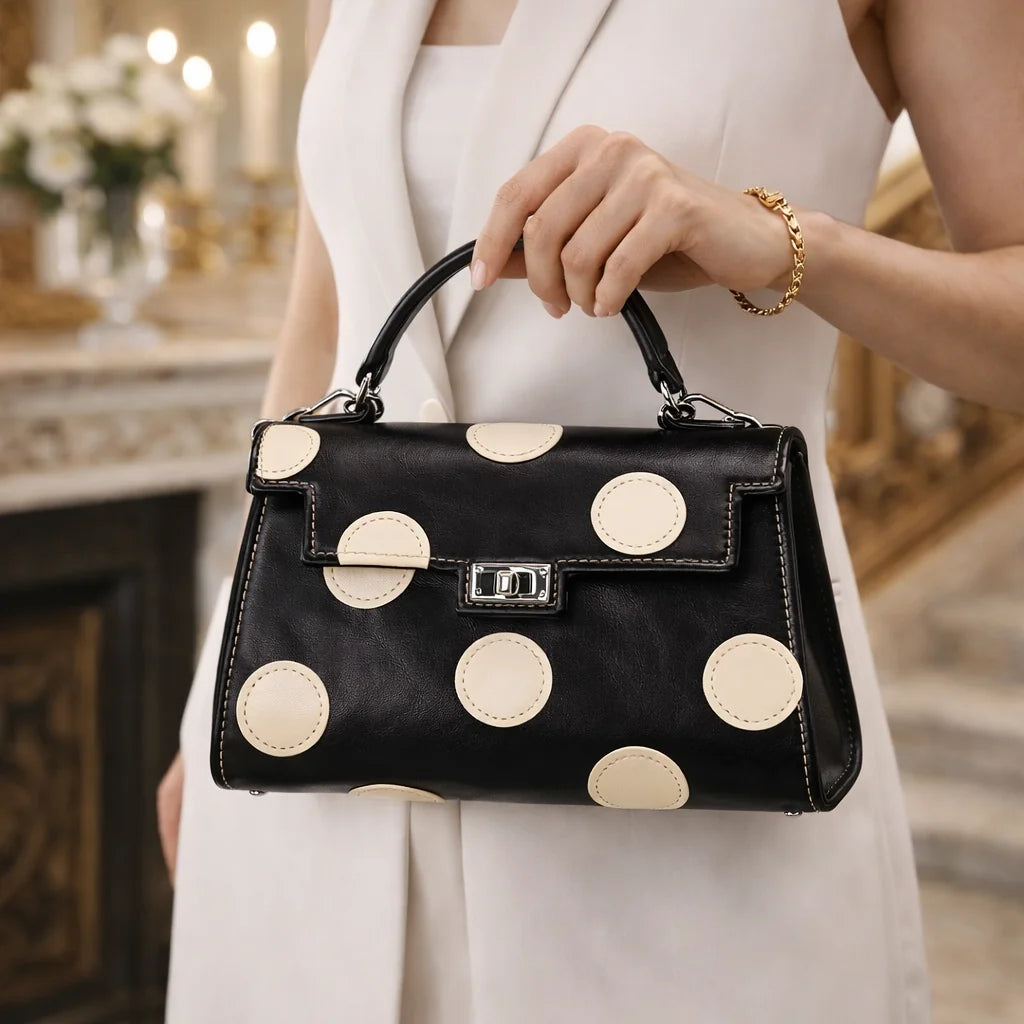 Sac Graphique Motif à Pois — vue 8