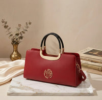 Sac à Main Bordeaux Velours — vue 5