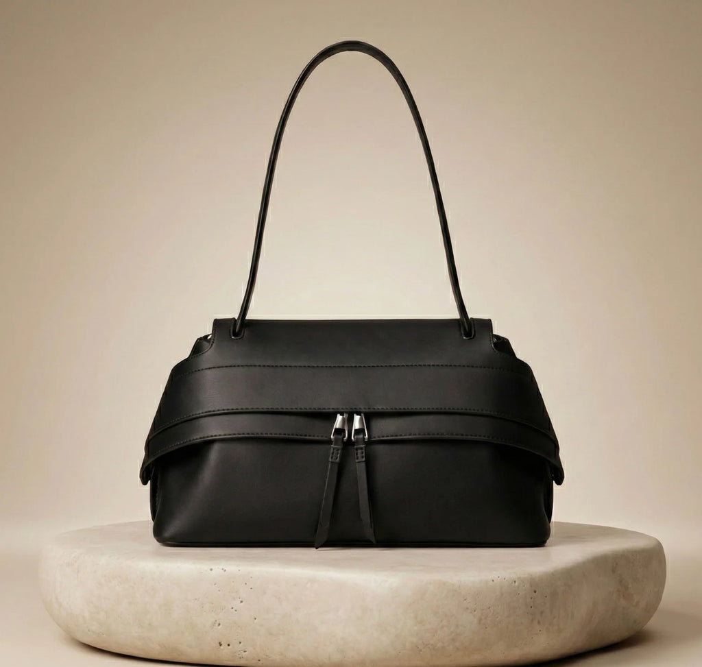 Sac à Main Cuir Souple Format Moyen — vue 1