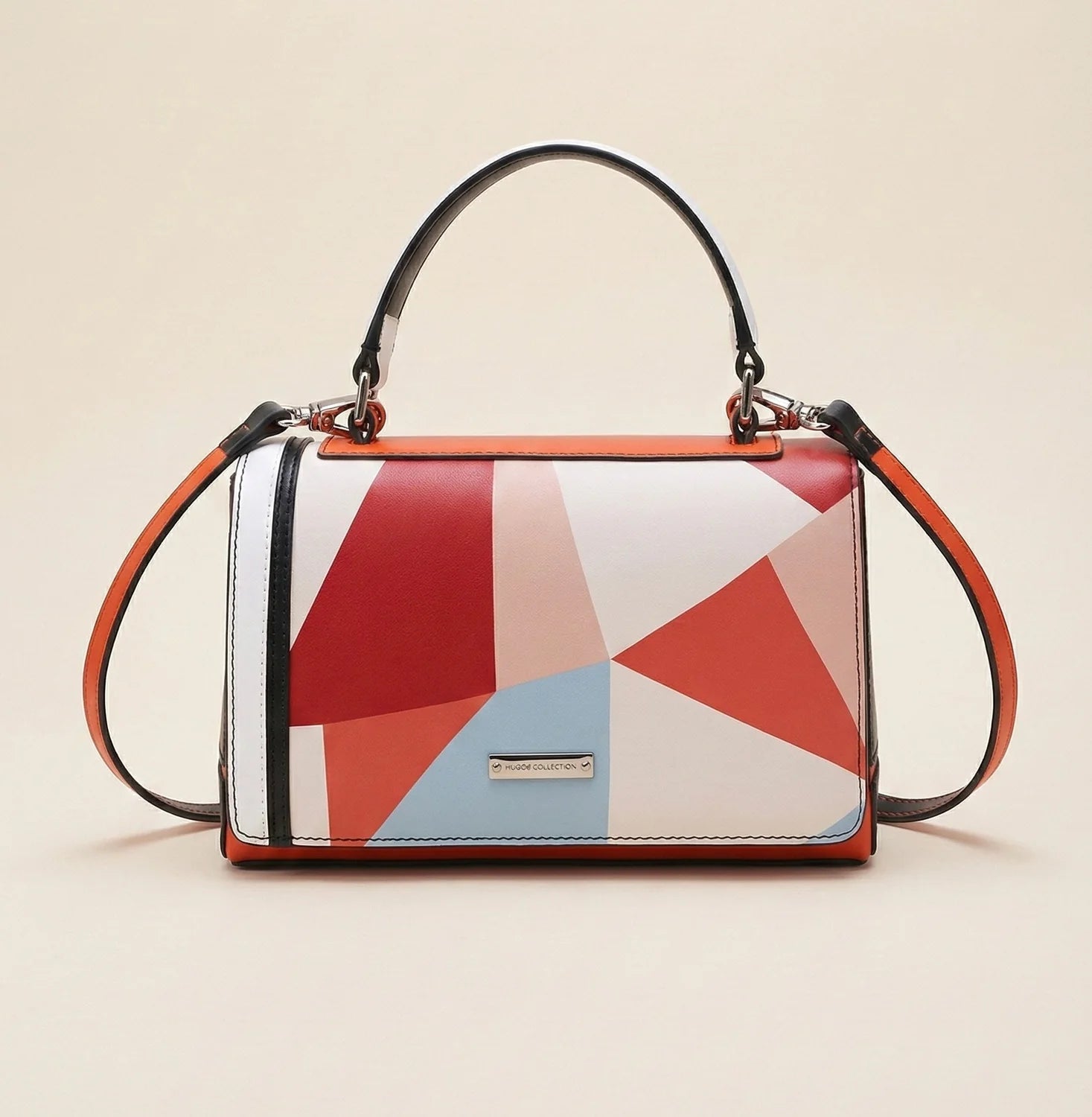 Sac à Main Marqueterie & Finitions Argentées — vue 5 Image