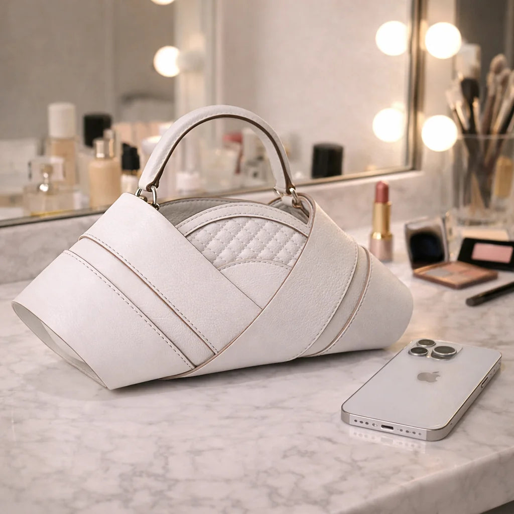 Sac à Main Structuré Femme Compact — vue 4