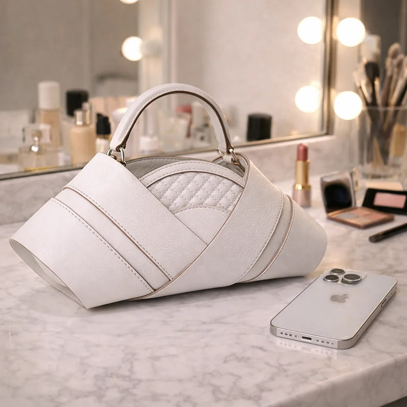 Sac à Main Structuré Femme Compact — vue 4