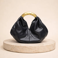 Sac Souple Poignée Dorée — vue 1