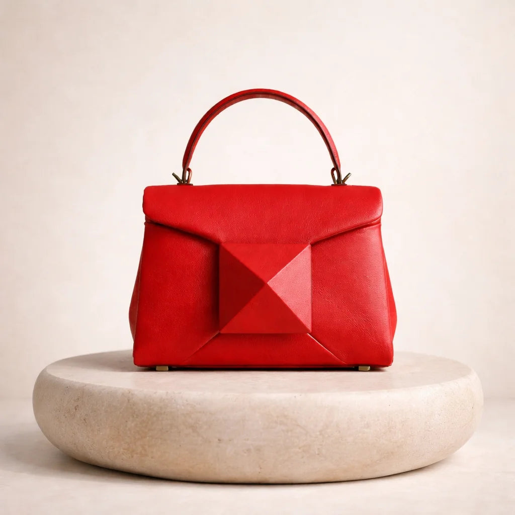 Sac Structuré Compact Camel — vue 1