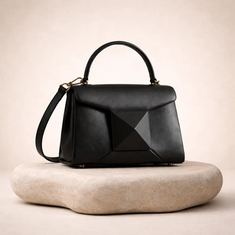 Sac Structuré Compact Camel — vue 2