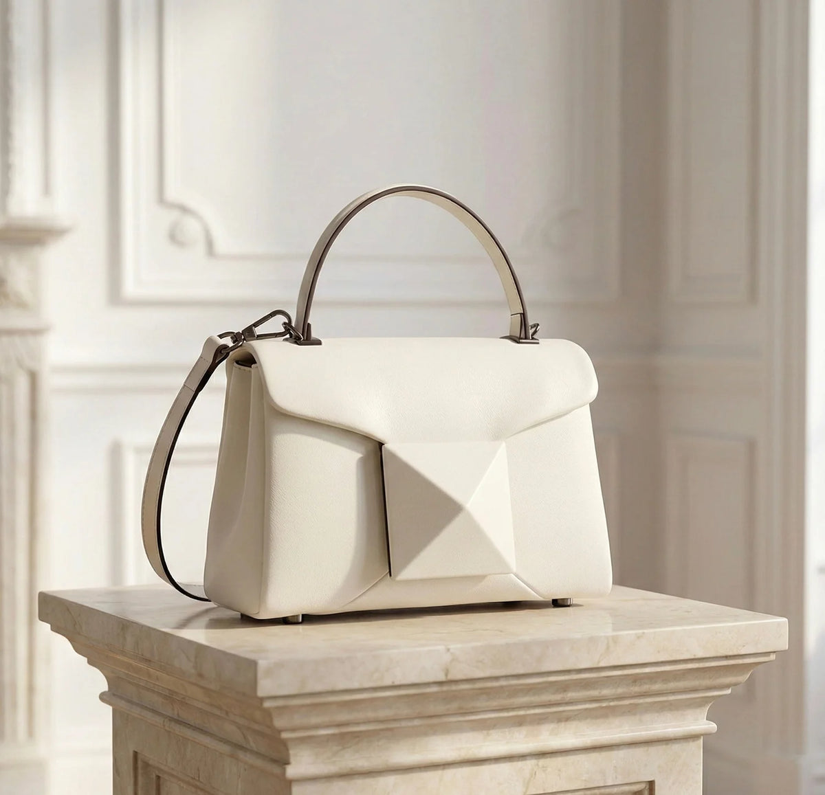 Sac Structuré Compact Camel — vue 8