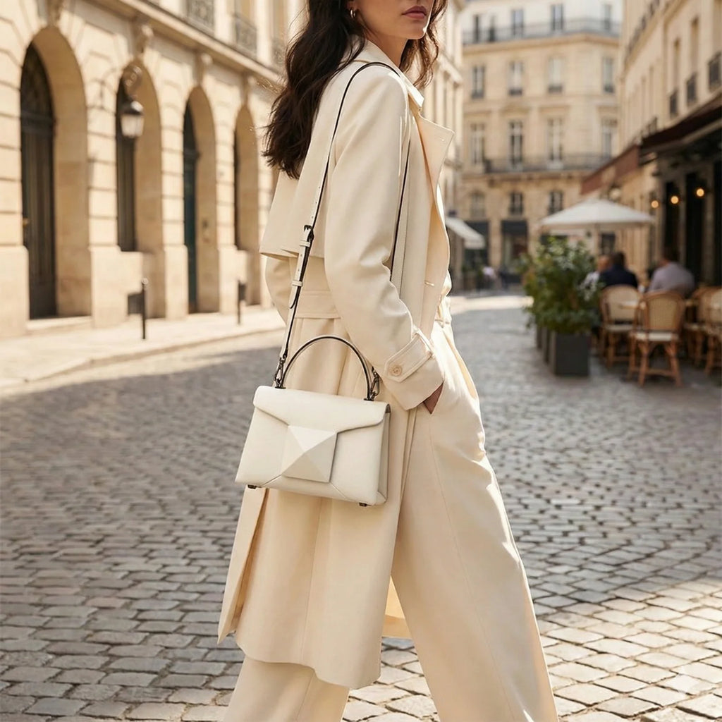 Sac Structuré Compact Camel — vue 9
