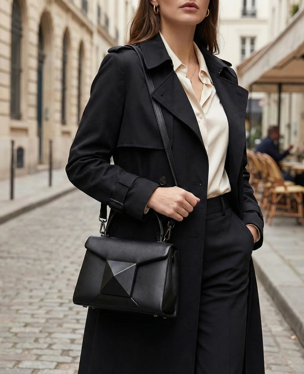 Sac Structuré Compact Camel — vue 15