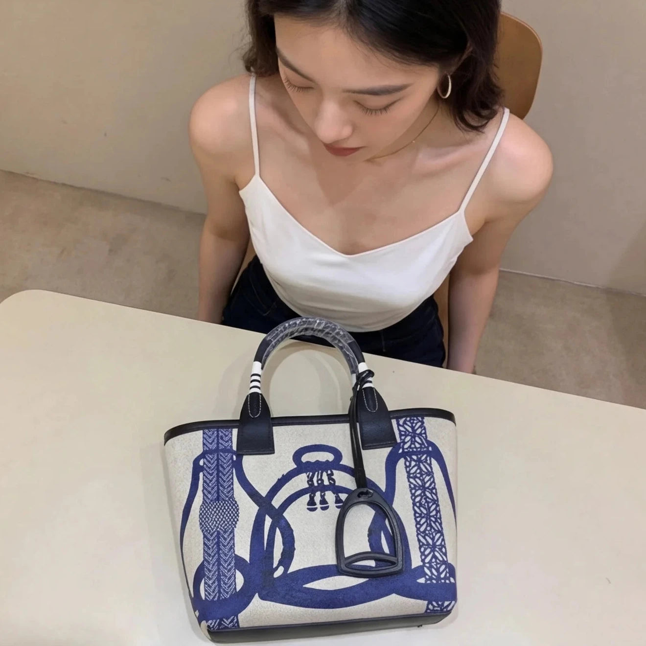 Sac Toile Structurée Ahossi — vue 4