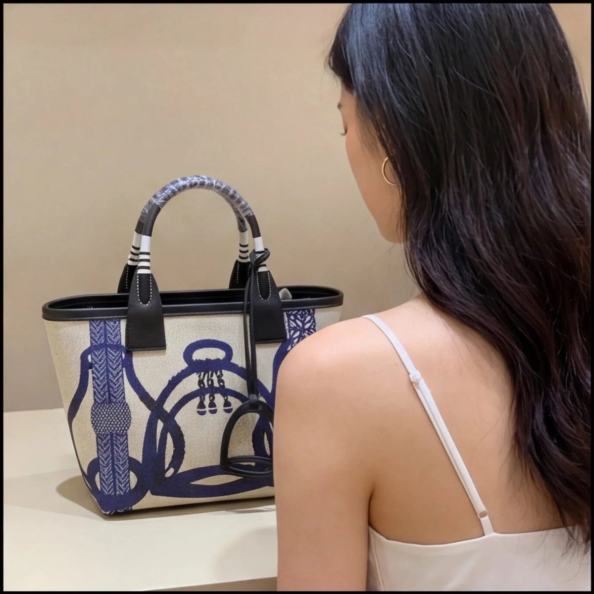 Sac Toile Structurée Ahossi — vue 5