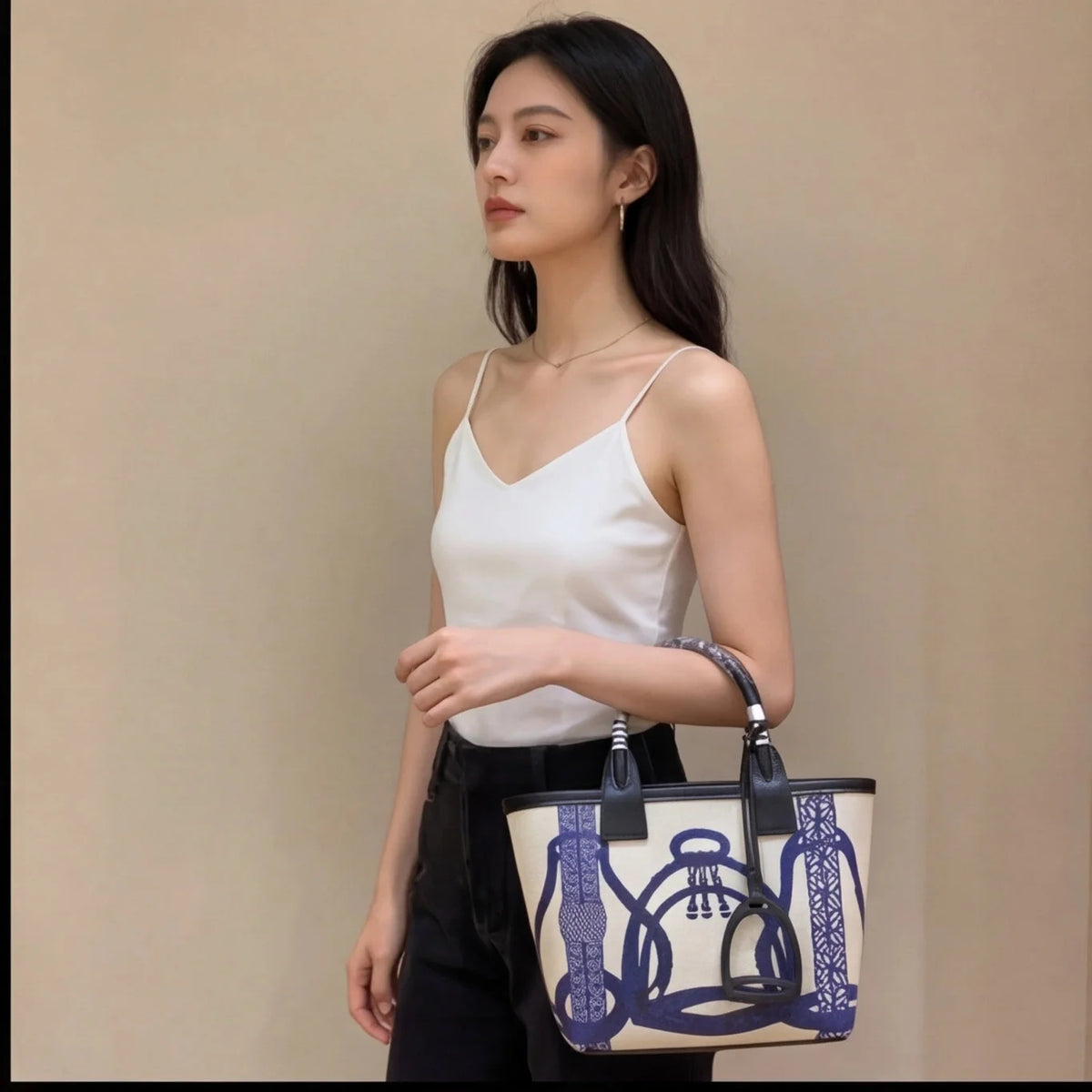 Sac Toile Structurée Ahossi — vue 6