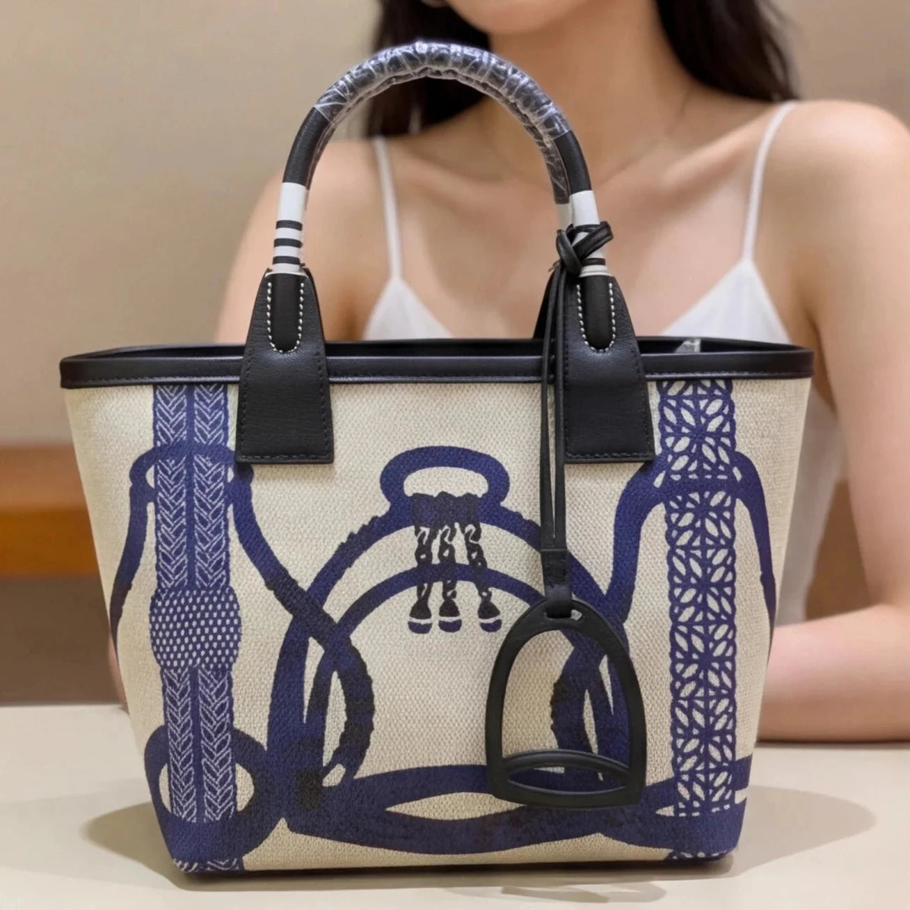 Sac Toile Structurée Ahossi — vue 7