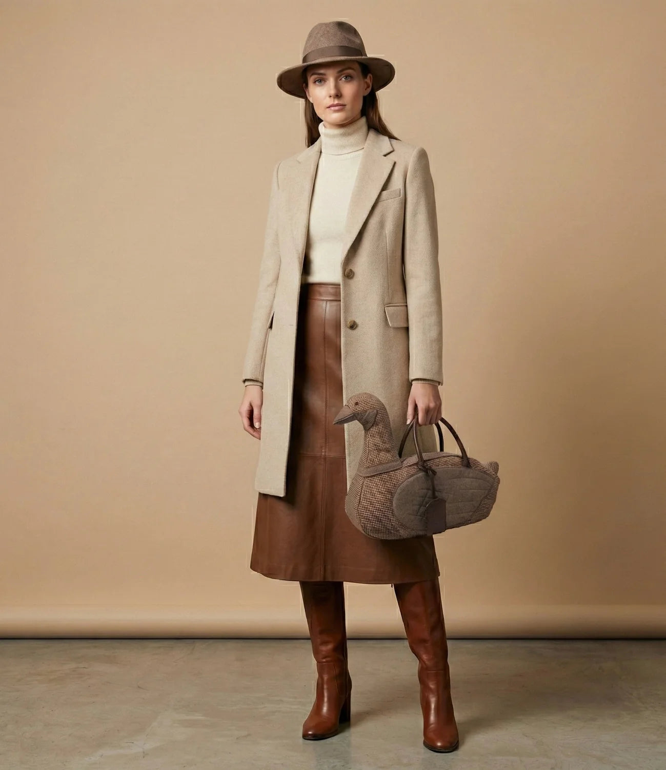 Sac en Tweed Femme — vue 2 Image