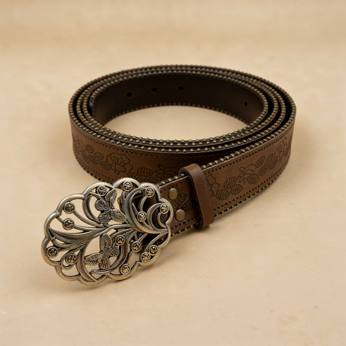 Ceinture taille haute accent dore — vue 1