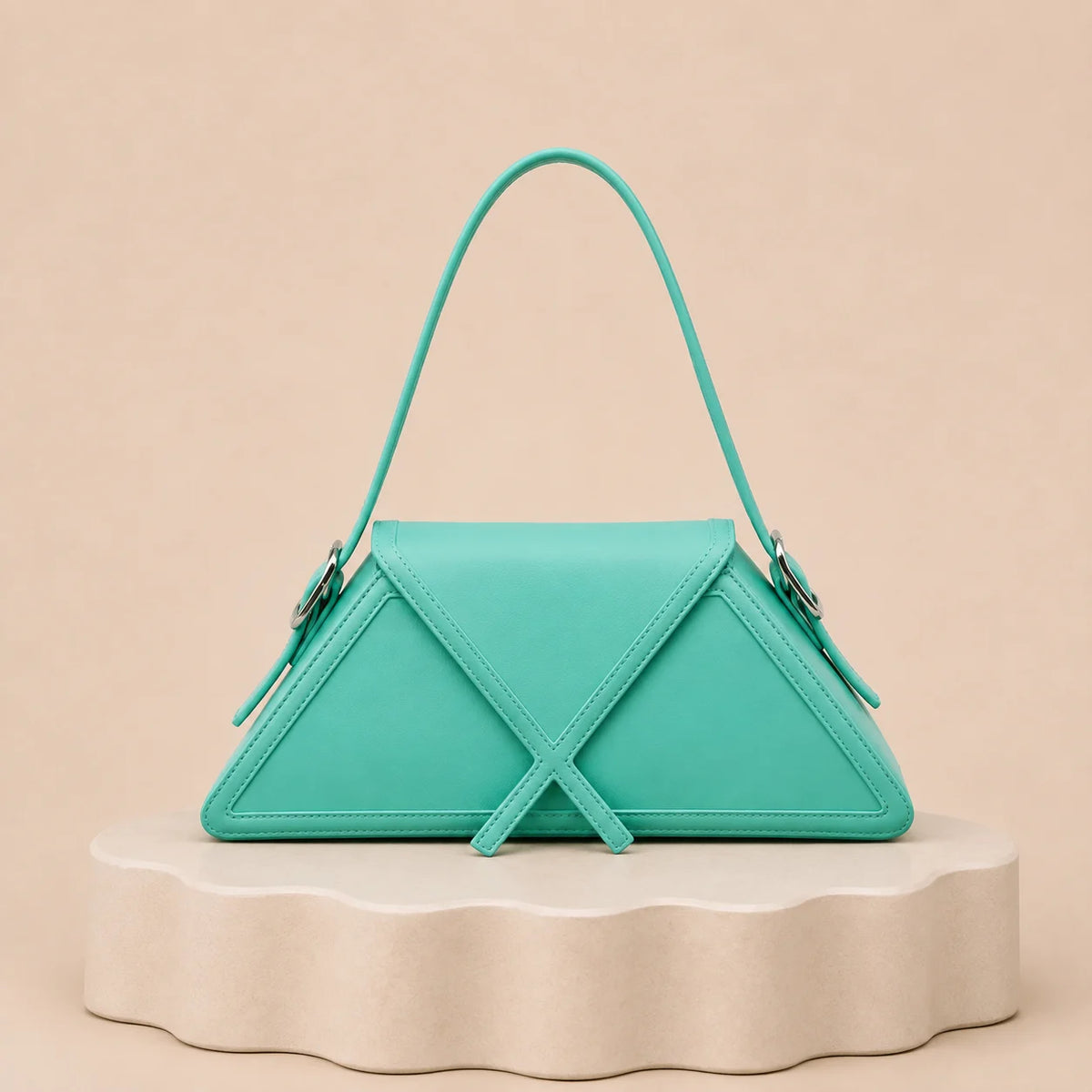 Dos du sac triangulaire géométrique