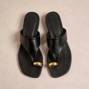 Sandales Brides Croisées Noires — vue 1