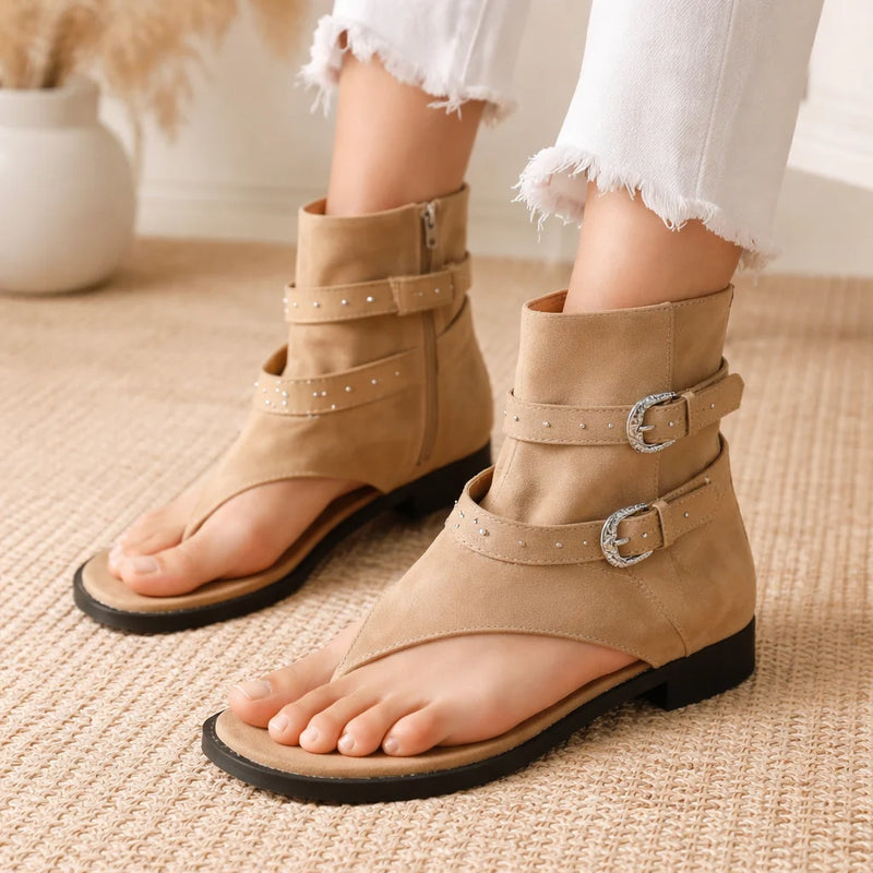 Sandales Montantes Femme Été — vue 3